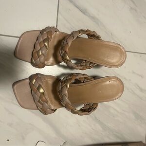 Elegant Braided Strap Women's Sandals